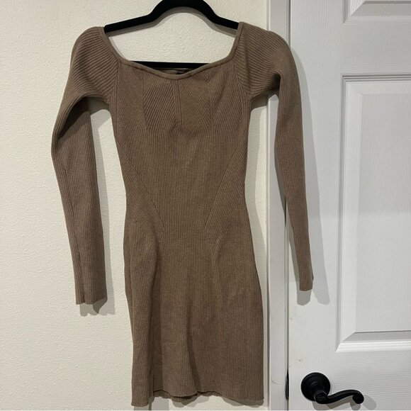 NBD Bodycon Knit Mini Dress Size Medium - Picture 3 of 5